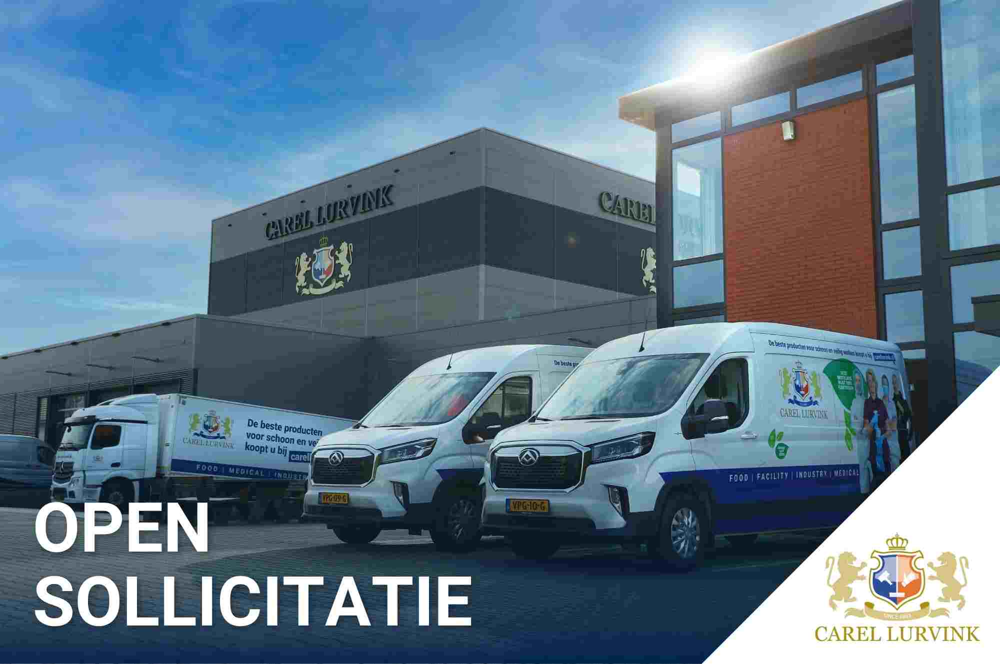 Vacature - open sollicitatie nieuw