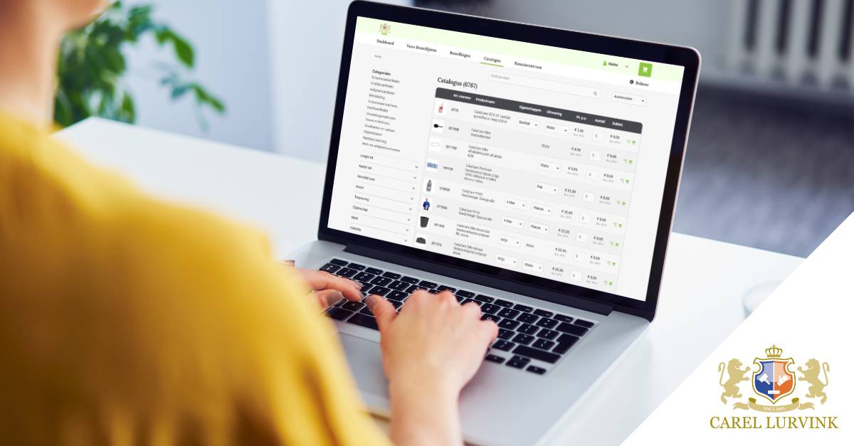 Algemeen - Carel Lurvink introduceert shop in shop