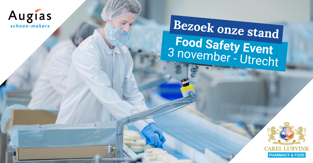 Carel Lurvink En Augias Samen Op Het Food Safety Event - Carel Lurvink B.V.