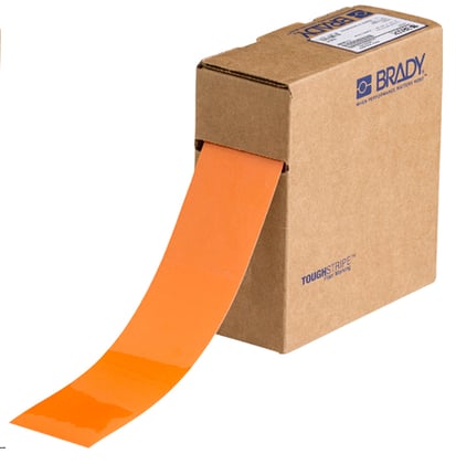 Brady vloermarkering tape oranje 50,8mm x 30m