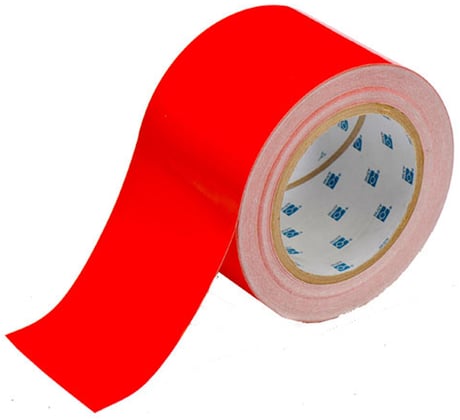 Brady ToughStripe tape 76,2mm x 30mtr rood voor vloermarkering