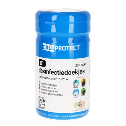 CaluProtect D1 desinfectiedoekjes 200st 