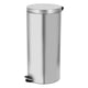 CaluBin pedaalemmer satin steel 30ltr 