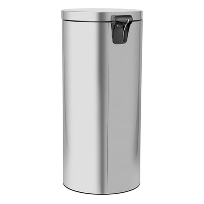 CaluBin pedaalemmer satin steel 30ltr 