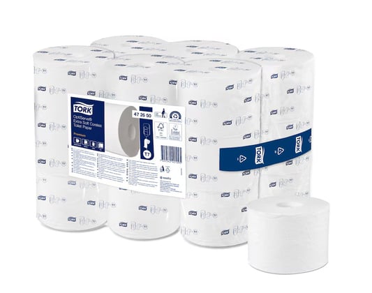 Tork Optiserve extra zacht hulsloos toiletpapier wit 18 rol 3-lgs