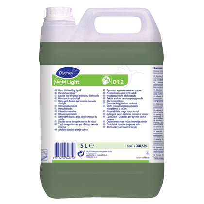 Suma Light D1.2 geconcentreerd handafwasmiddel 5ltr