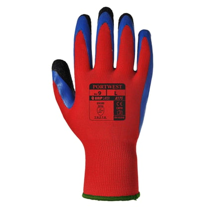 Portwest handschoen Duo-Flex rood/blauw maat M 