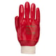 Portwest PVC Knitwrist handschoen rood maat M (8)