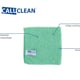 CaluClean Premium microvezeldoek 40x40cm groen 