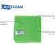 CaluClean microvezeldoek Lite 40x40cm groen