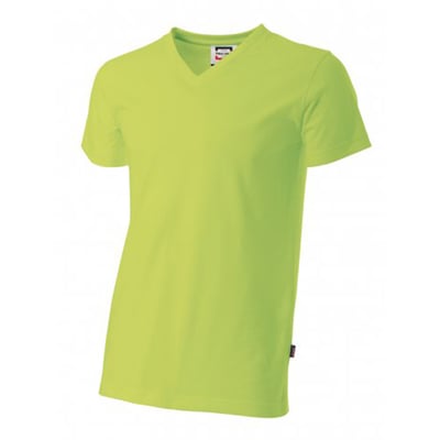 Tricorp t-shirt v-hals lime groen maat 2XL 