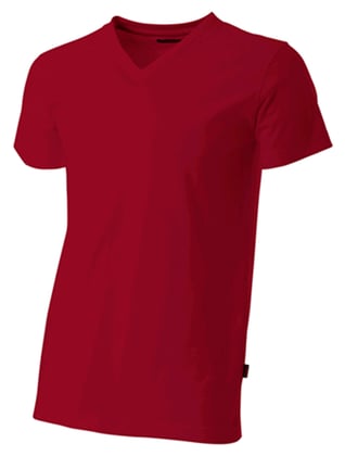 Tricorp t-shirt v-hals rood maat 2XL 